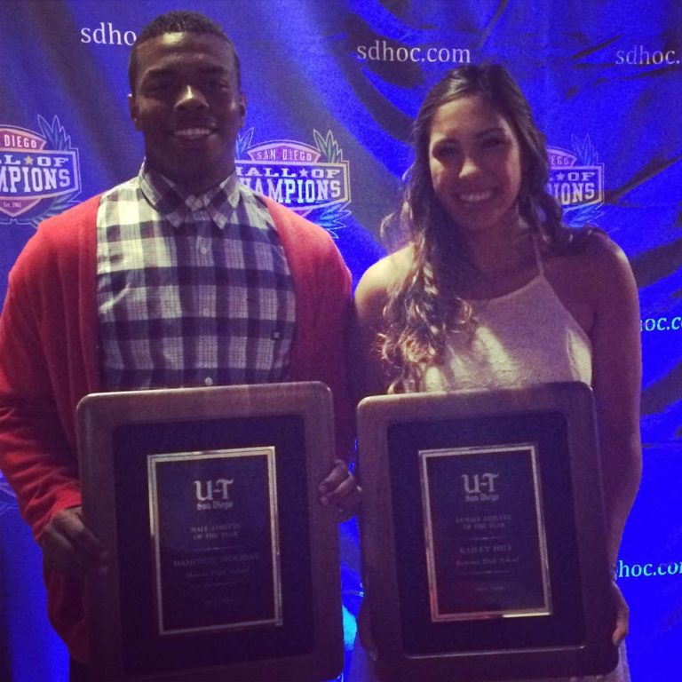 HOLIDAY, HILL SELECTED ATHLETES OF THE YEAR AT PAAG